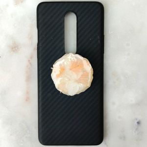 Handmade Dried Flowers Resin Phone Grip